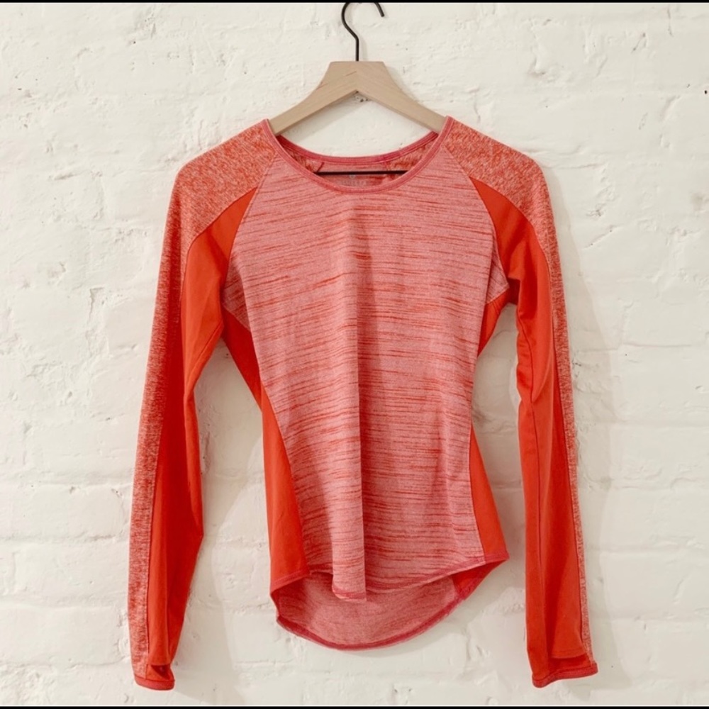 Athleta Running Wild Mix Long Sleeve